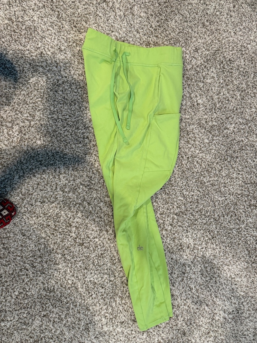 ALO Yoga Neon Green Leggings